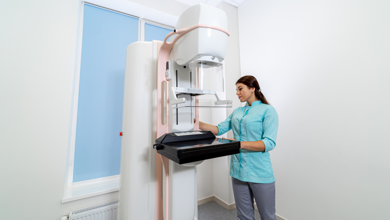 equipo medico de mamografia