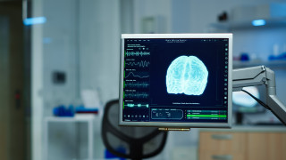 Pantalla en laboratorio